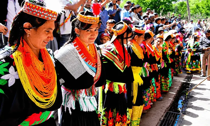 Kalash festival dance