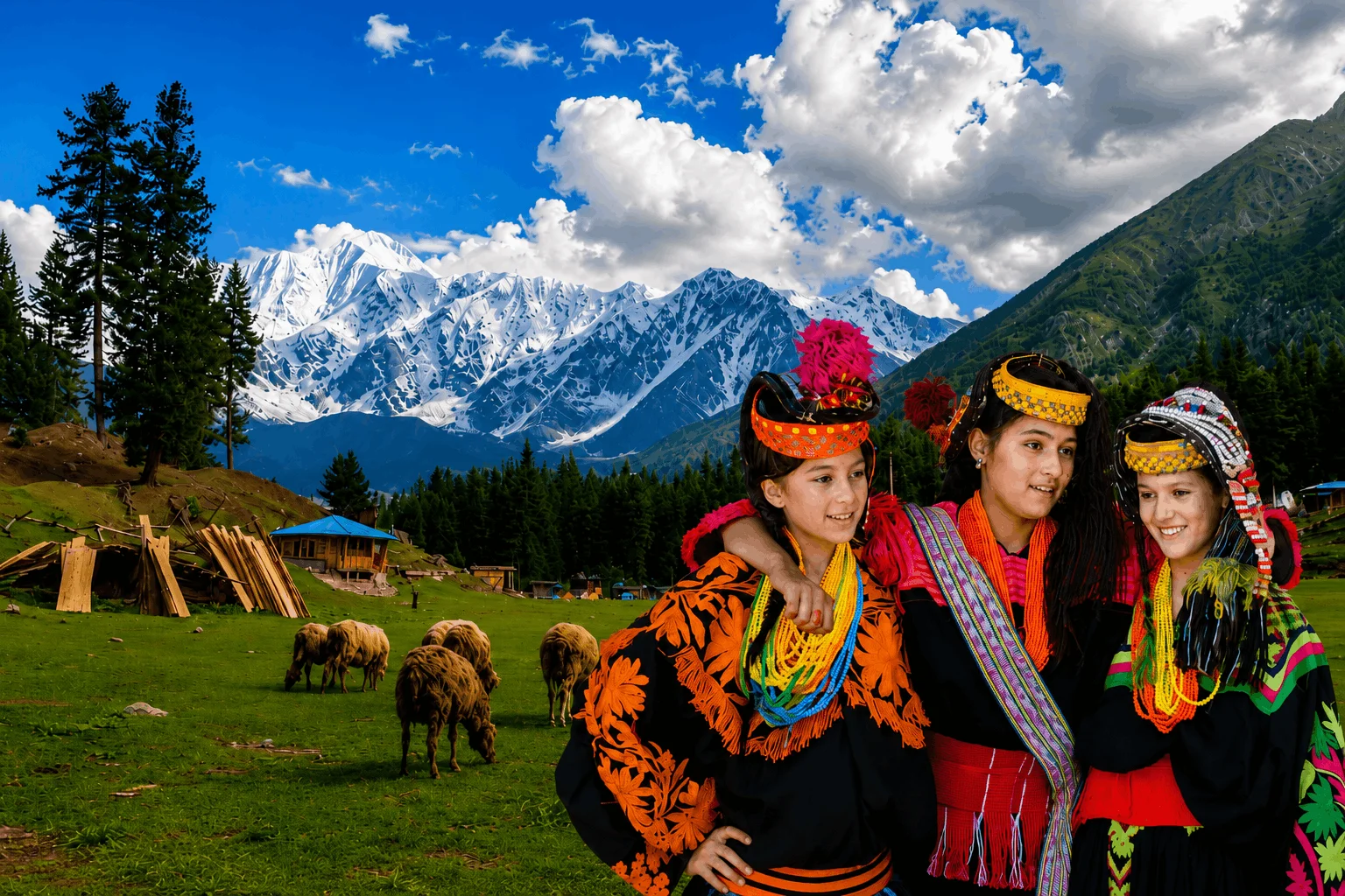 Kalash Valley landscape